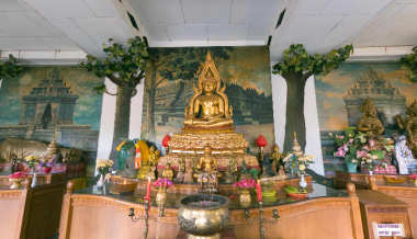 Golden Buddha in Praying Room 2