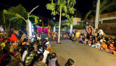 Legong Dance in the night